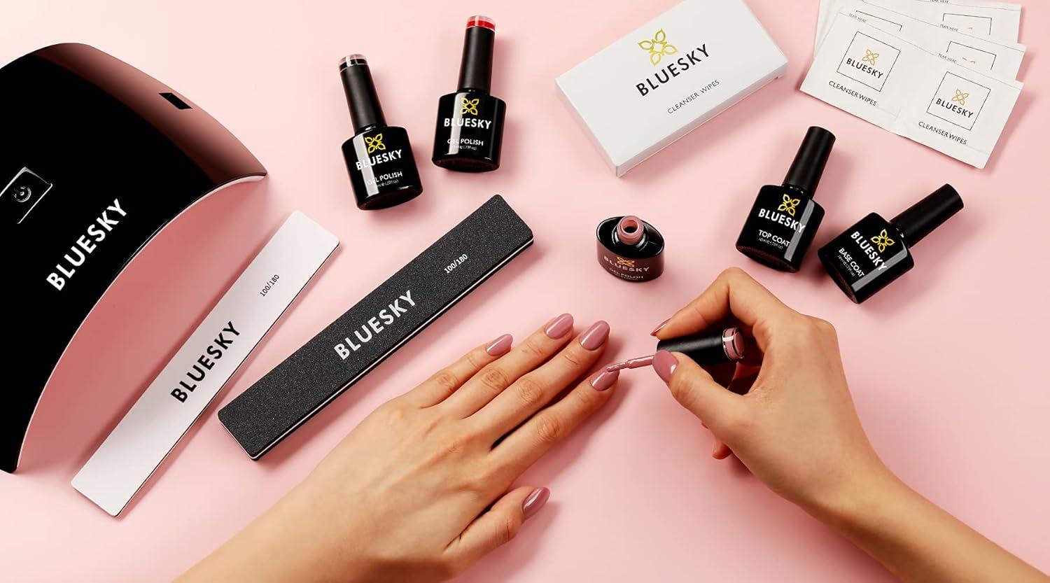 Vernis à Ongles Gel Bluesky, Pastèque Lady A004, Bright, Burnnt Orange