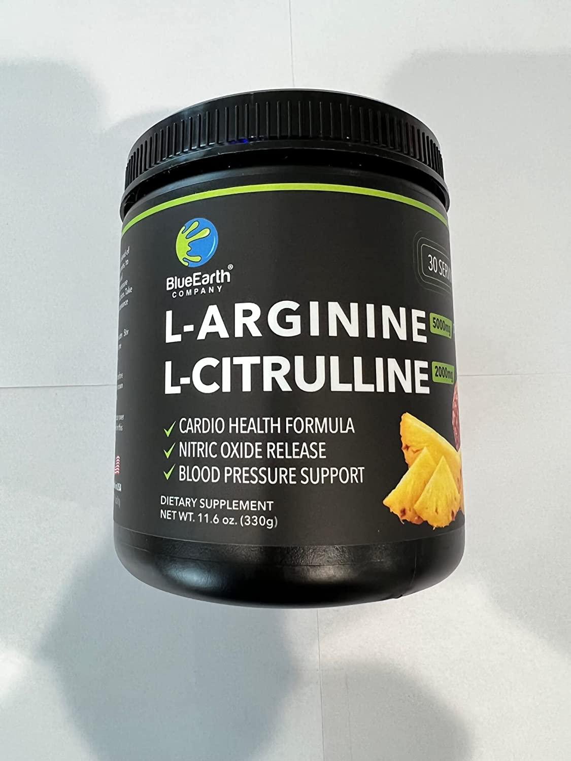 LArginine & LCitrulline Complex 5000mg/2000mg Powder Nitric Oxide