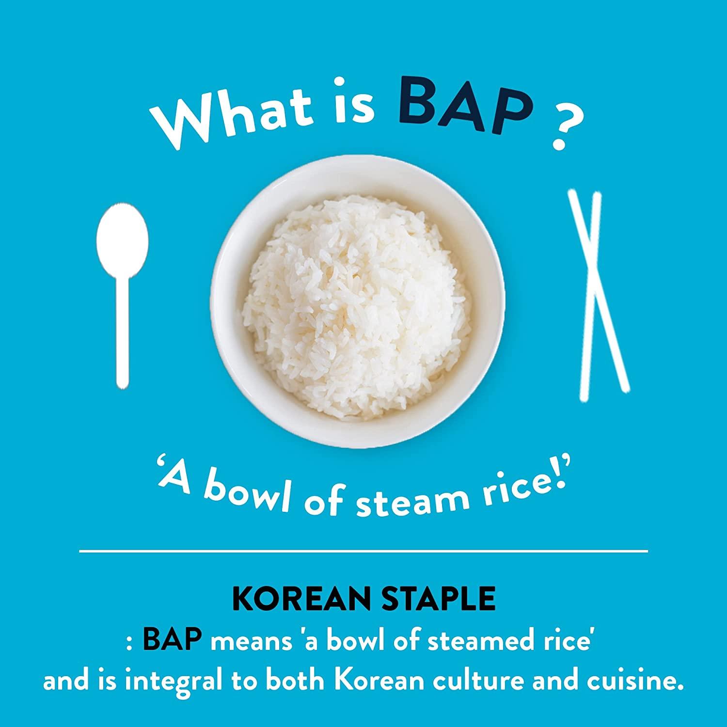 Chung Jung One O'Food BAP, Instant Cooked Sticky White Rice, Ready to