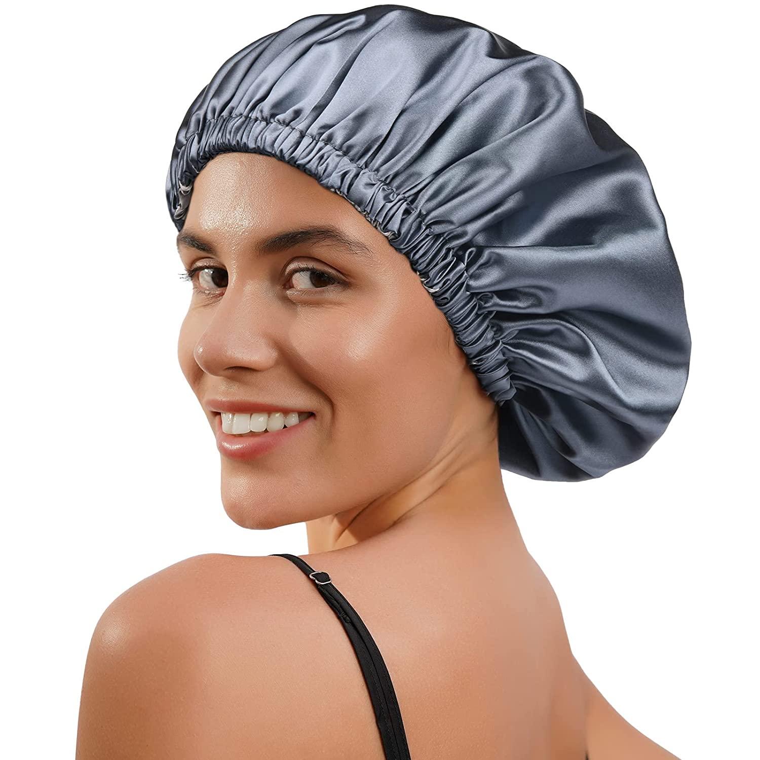 Satin Cap/Bonnet, protect hair at night, silk cap/bonnet – En'tyce