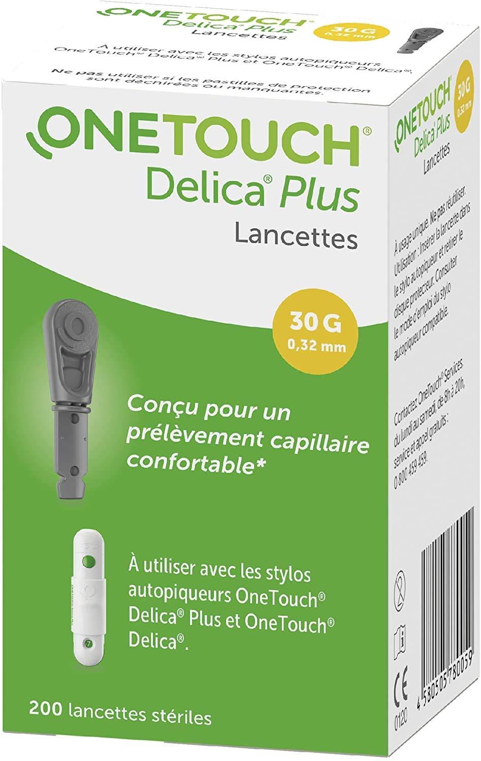 Delica 200 Fine Sterile Lancets Easy Diabetes Testing