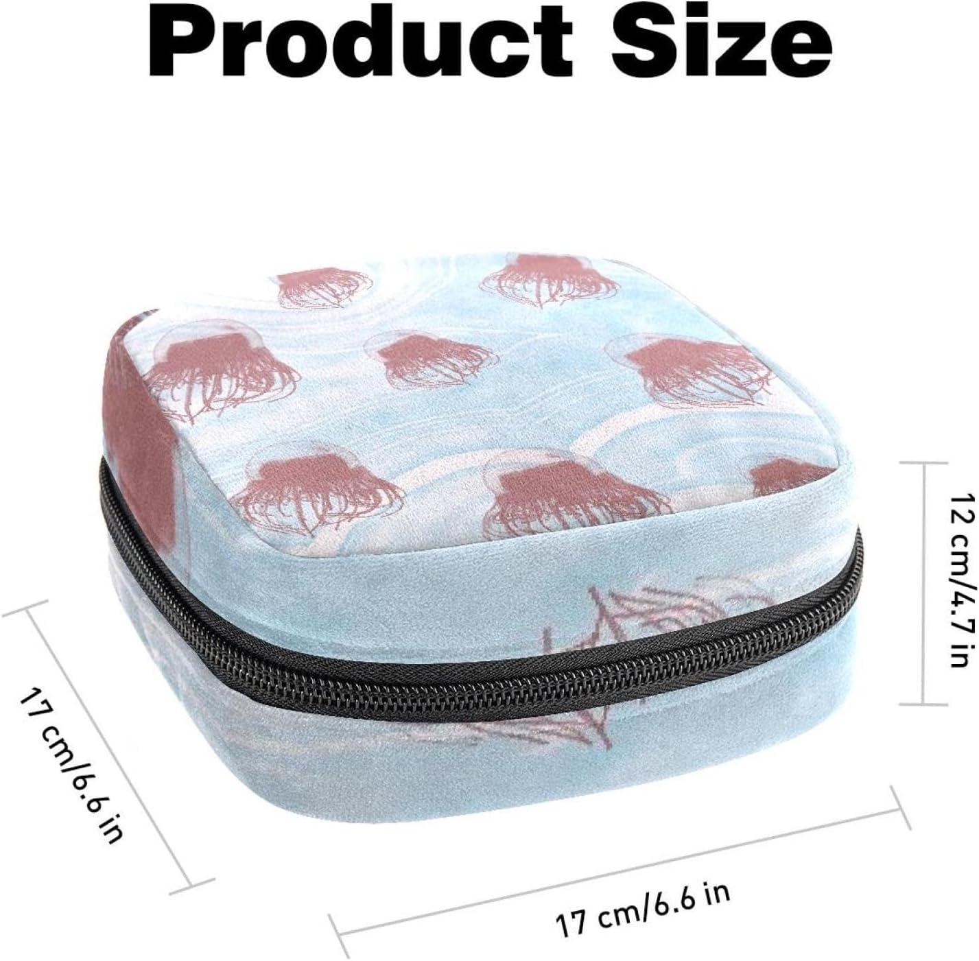 Period Pouch Portable Tampon Storage Bag,Tampon Holder for Purse  Feminine Product Organizer,Fire Water Consuming Love : Health & Household