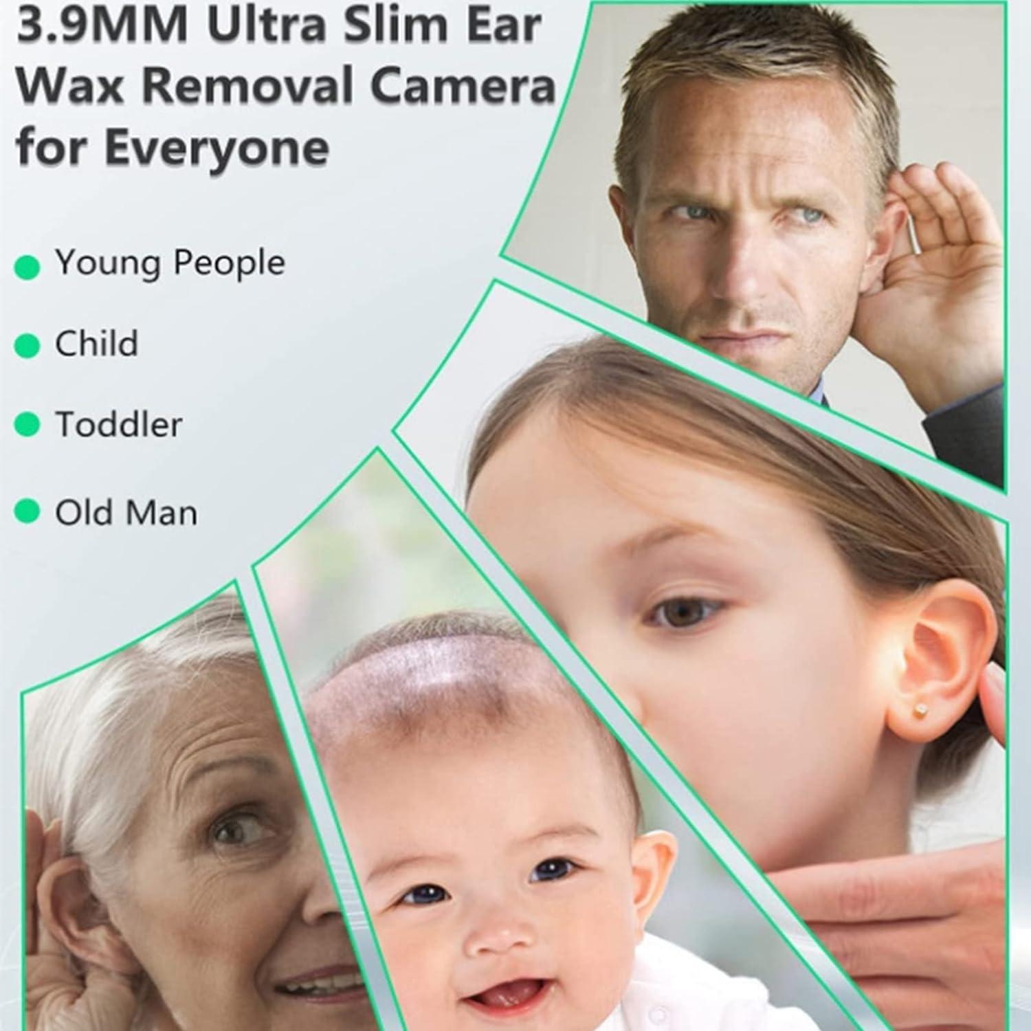 Visualized HighDefinition Endoscope Ear Wax Removal Tool Ear