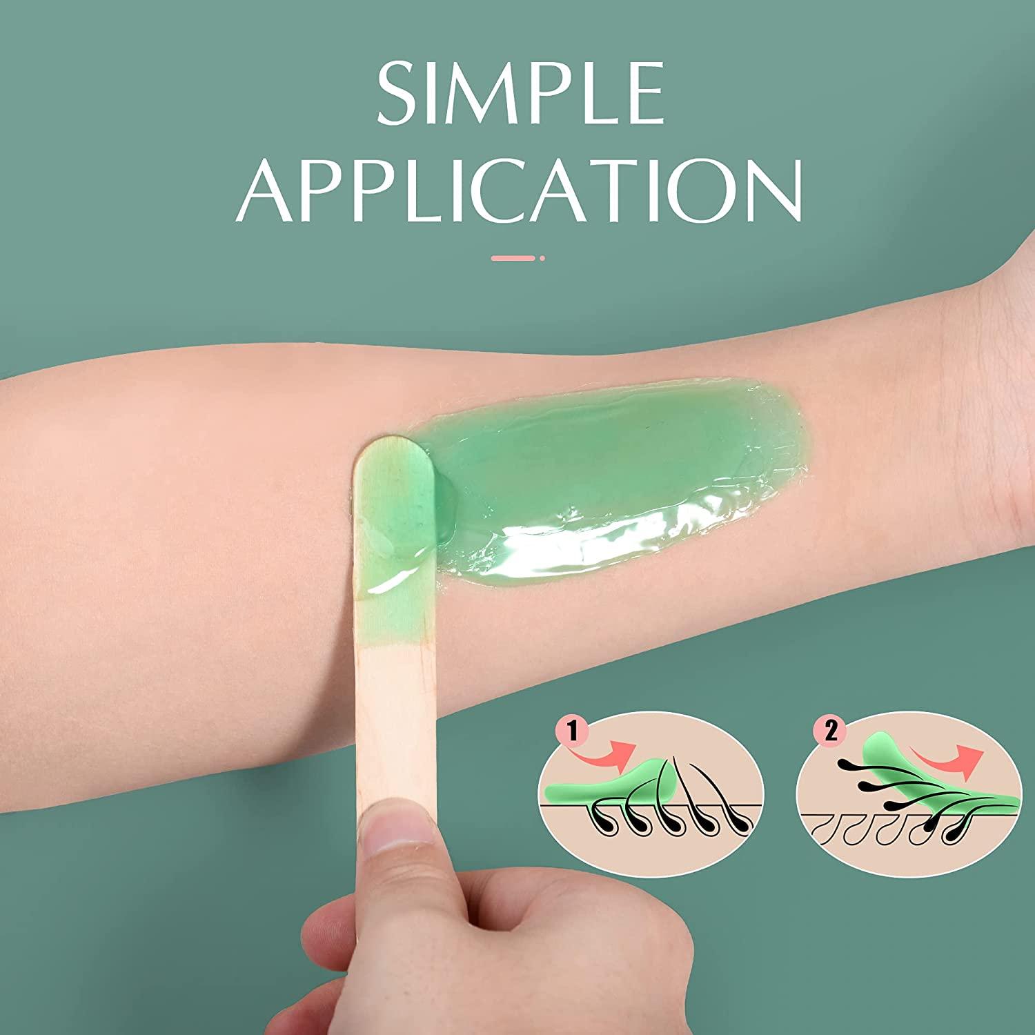 2.5lb Hard Wax Beads, Vennco Wax Beans for Coarse Hair Removal, At Home