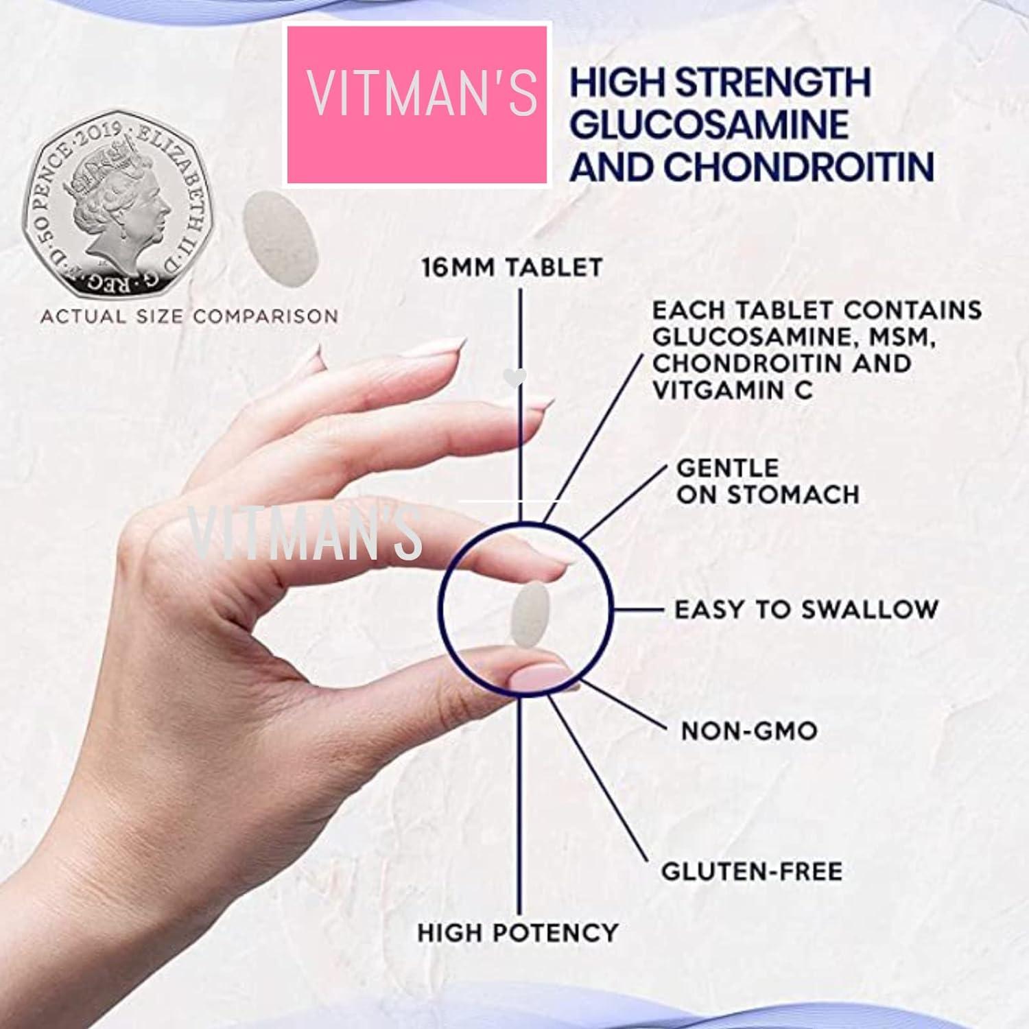 Glucosamine & Chondroitin with MSM & Vitamin C Joint Anti