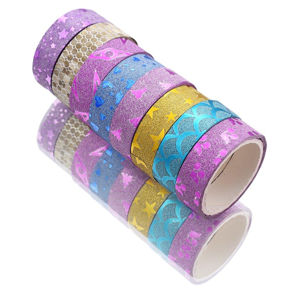 30 Rolls Washi Masking Tape Set, 15mm Wide Colorful Rainbow Tape, Deco –  Bryan House Quilts
