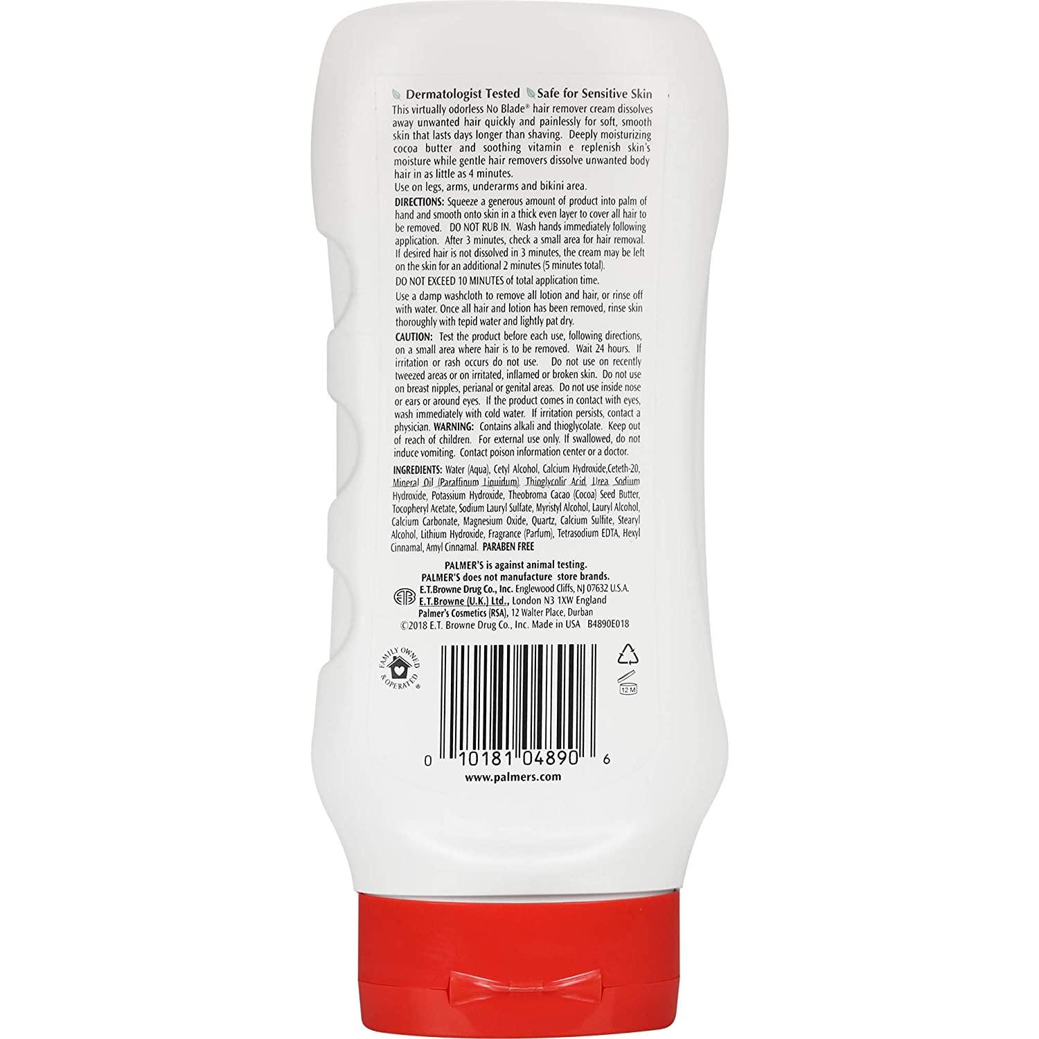 Palmer's Cocoa Butter Hair Remover for Body 8 oz Gentle, Effective