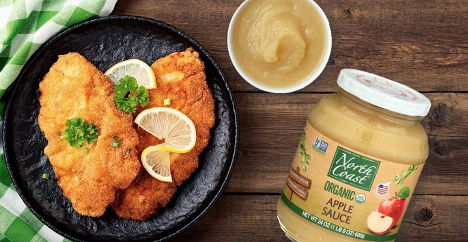 North Coast Organic Honeycrisp Apple Sauce 24oz (6 Pack) Pure & Delicious