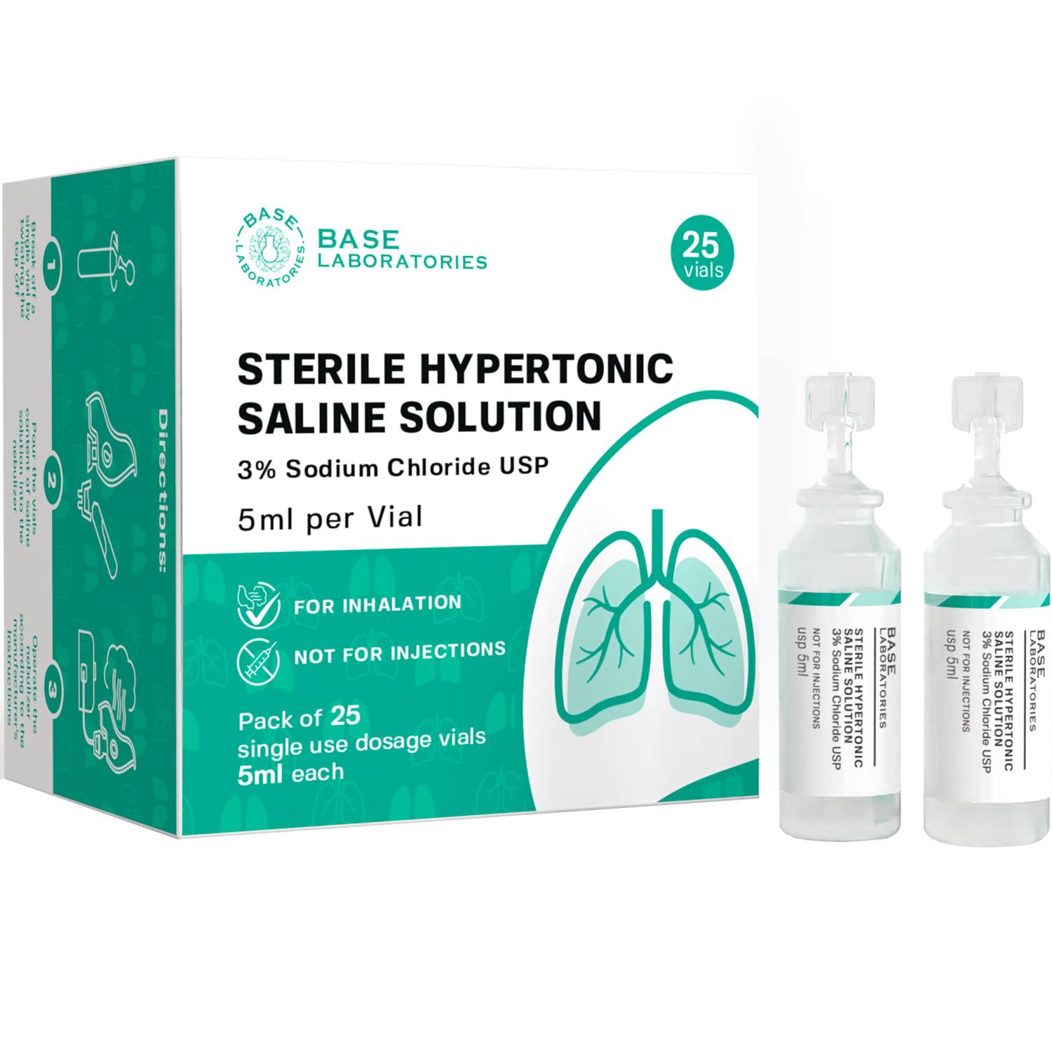 nebulized 3 hypertonic saline solution