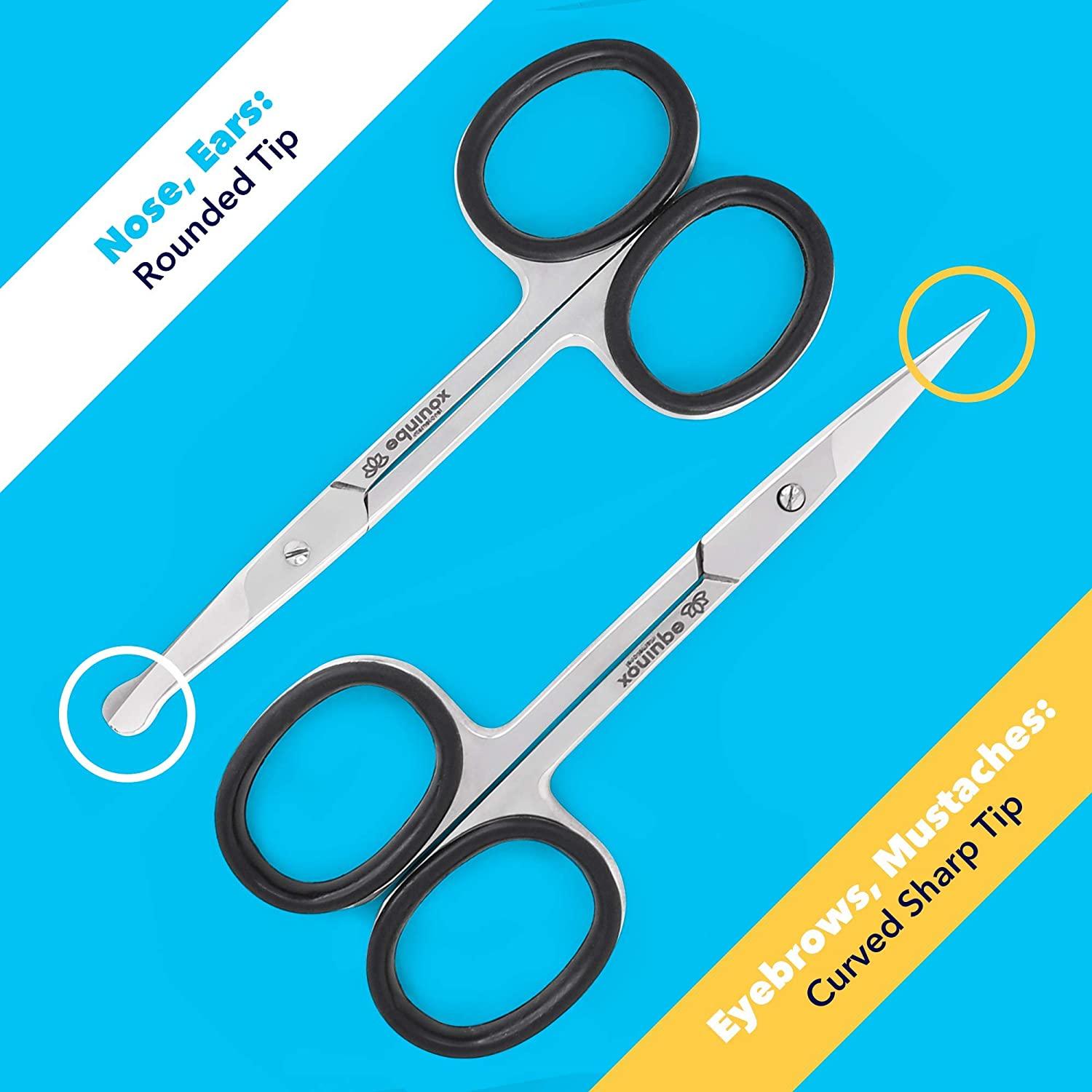 Equinox Mustache Scissors for a Beautiful Facial Hair Look Use for