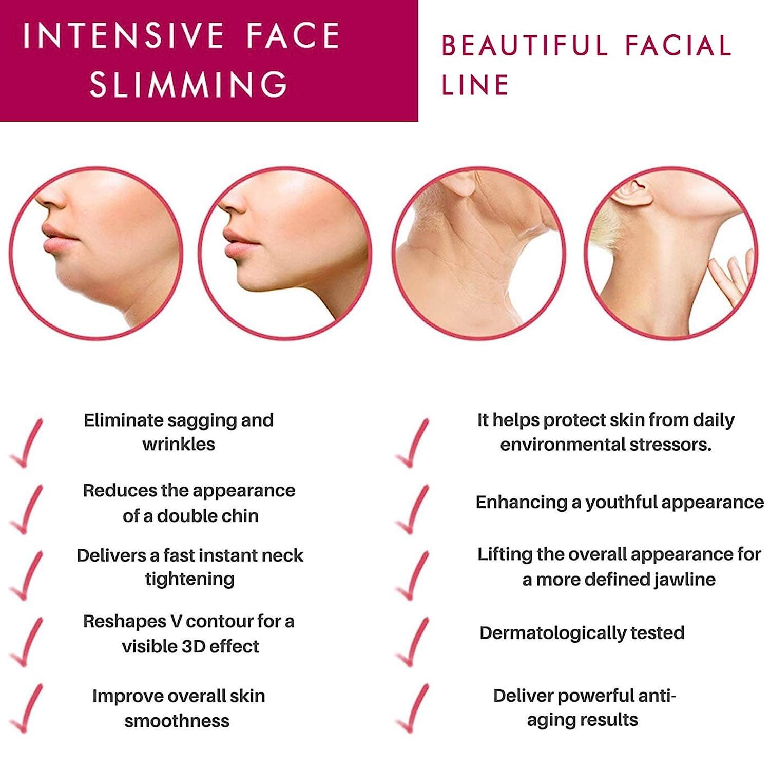 Anacis Double Chin Reducer Neck Loose Sagging Skin Lifting Tightening