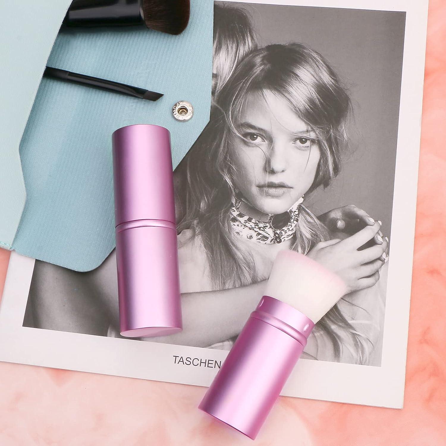 UNIMEIX Sunscreen Brush for Face Retractable Kabuki Brush Sunscreen