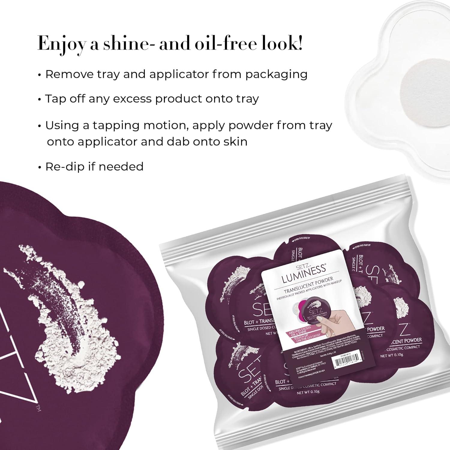 Luminess Setz Translucent Setting Powder 18 Pack Mattifying & Long