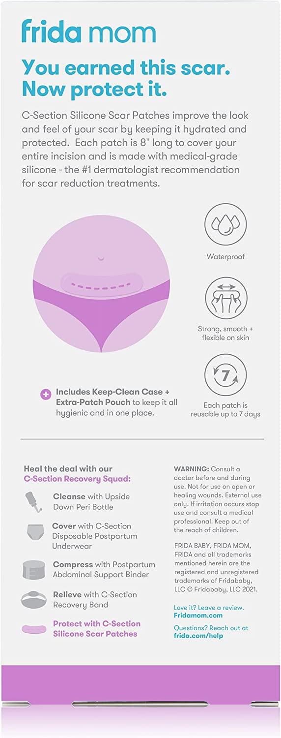 Frida Mom CSection Silicone Scar Patches Reusable Medical Grade Silicone Scar Treatment Frida Mom CSection Silicone Scar Patches Reusable Medical Grade Silicone Scar Treatment