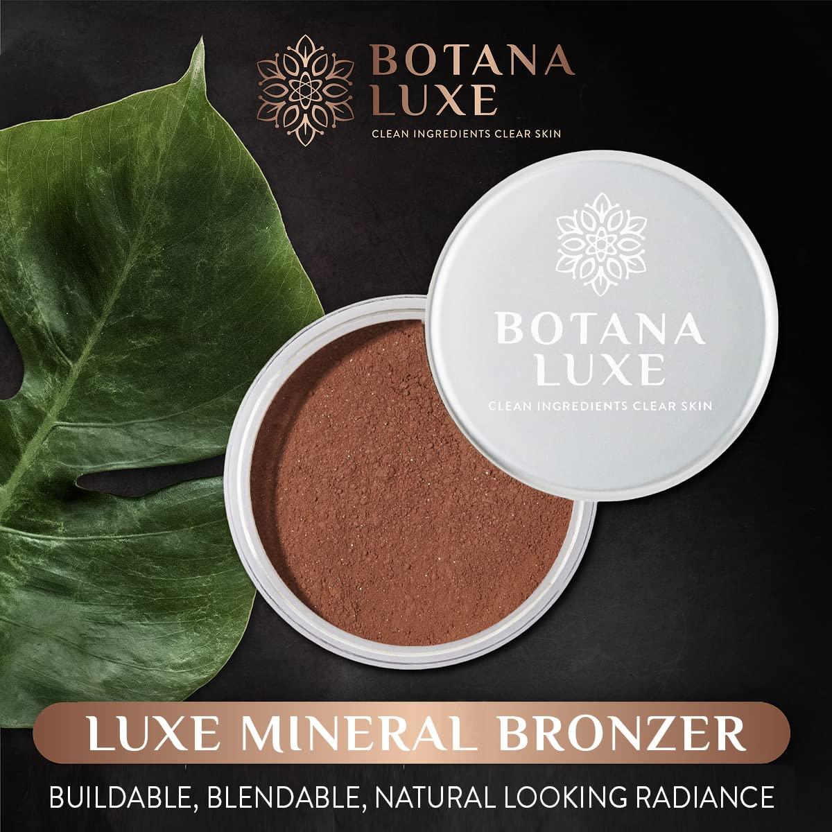 Luxe Mineral Bronzer with Natural Pigments for All Skin Types Lightweight Buildable Silky