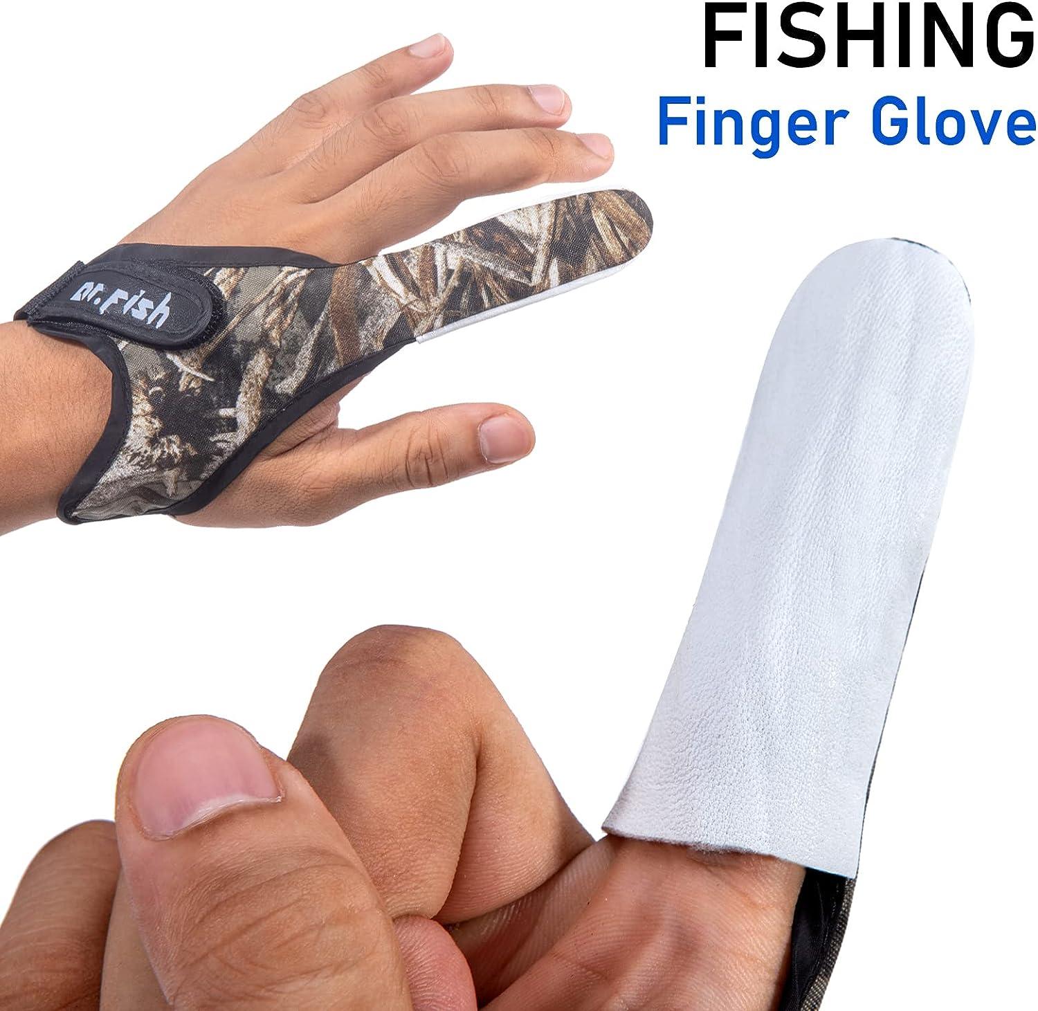Single Finger Fishing Gloves Index Finger Protector Surf Casting Glove  Anti-Slice Single-finger Gloves Outdoor Non-slip Fisherman Glove Finger  Stall Protector Glove for Sea Trolling Surf Fishing Braid : :  Sports & Outdoors