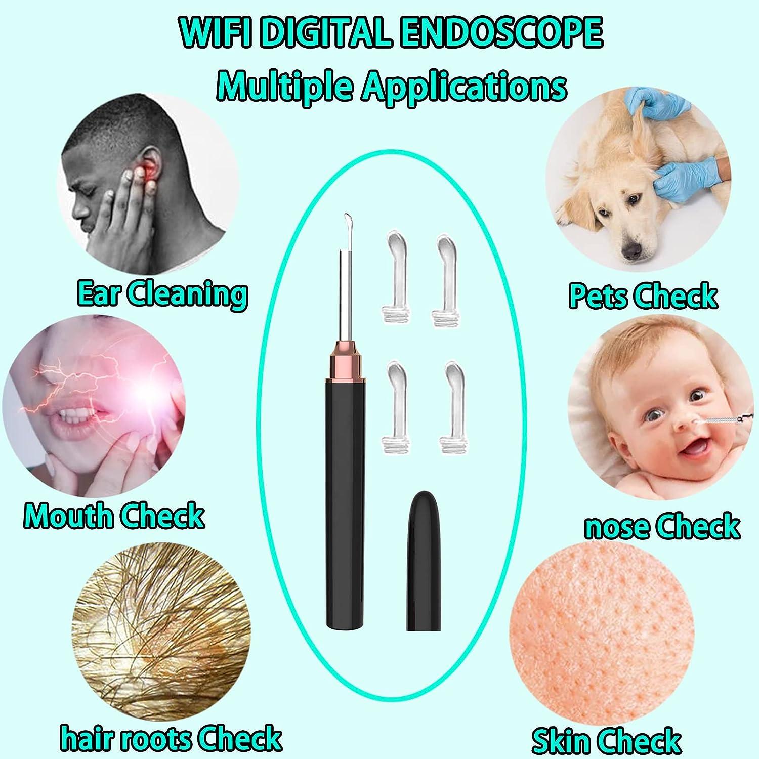 500MP Full HD Wireless Ear Wax Removal Camera Ear Cleaner Endoscope