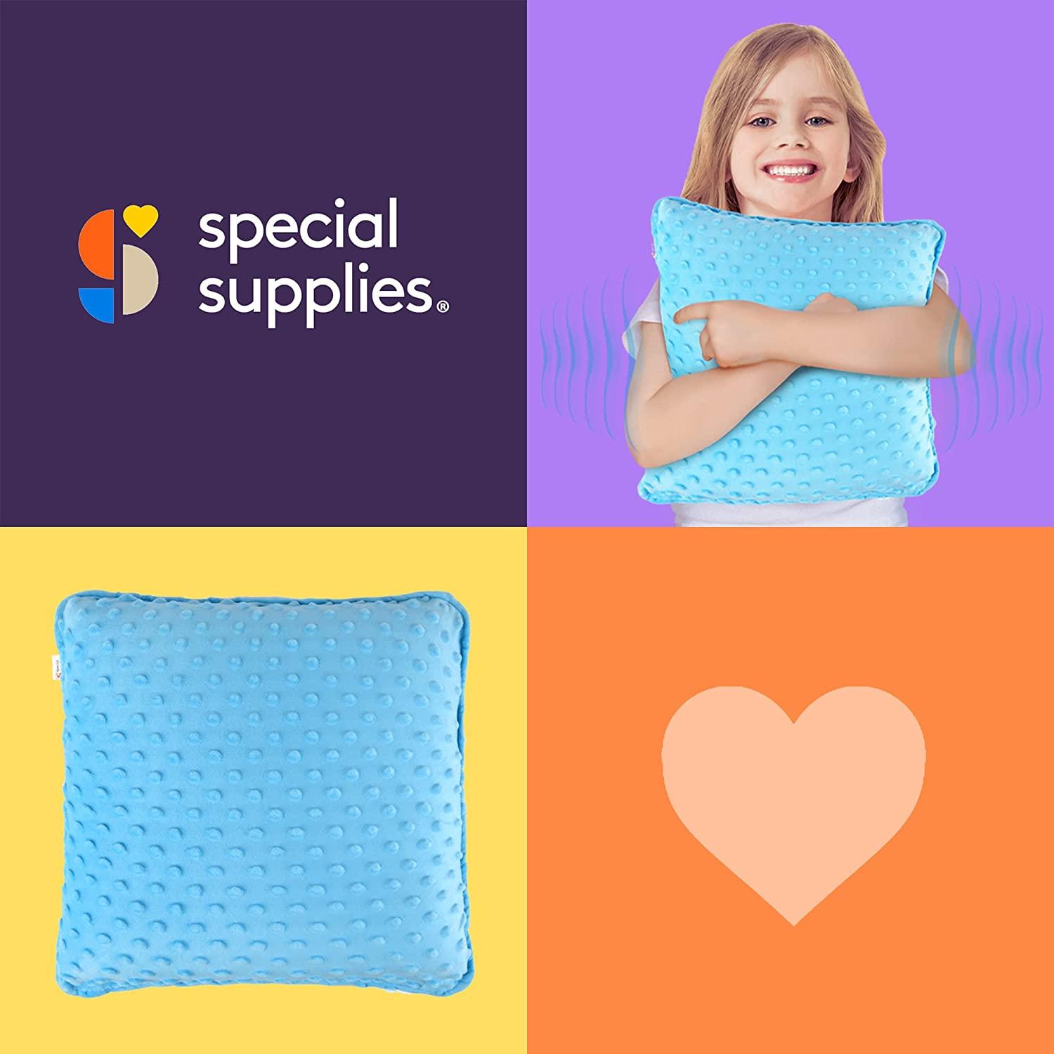 Special Supplies Vibrating Pillow Sensory Pressure Activated for Kids