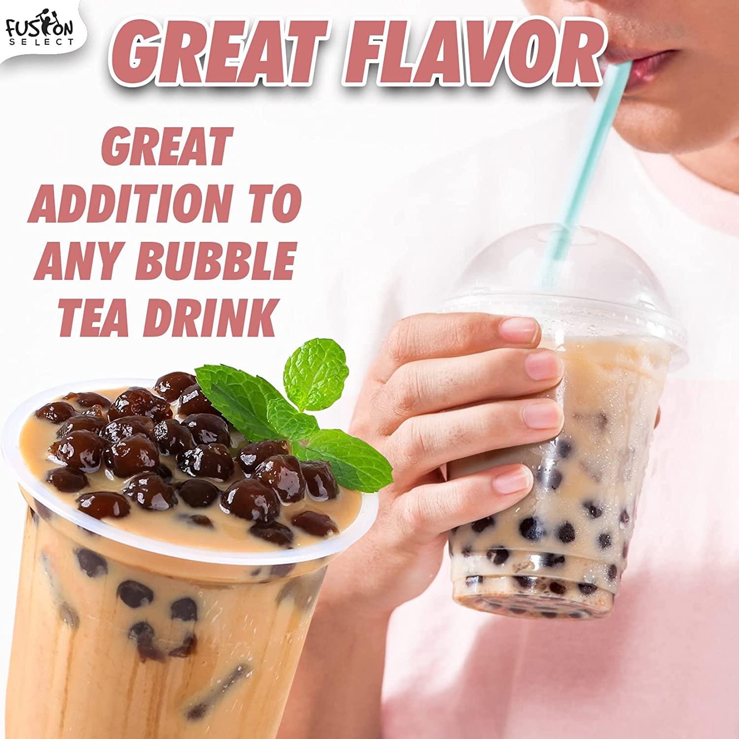 Fusion Select Tapioca Pearl Black Sugar Flavor Quick Cook Tapioca