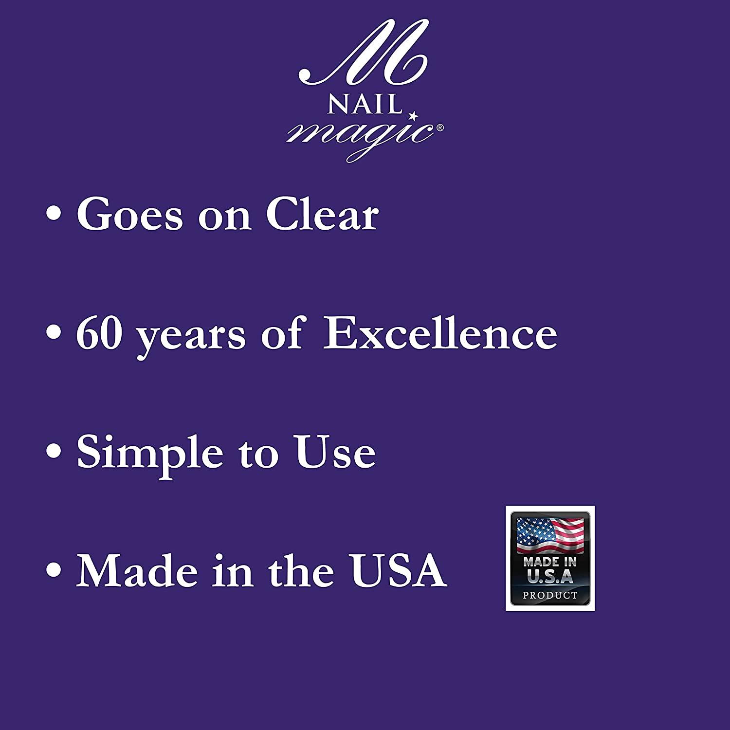 Nail Magic Nail Hardener & Conditioner, 0.5 Fl Oz, Revives Chipping