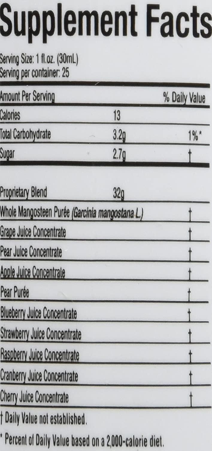 XANGO Mangosteen Juice 750ml 4Pack Case of 4 Bottles