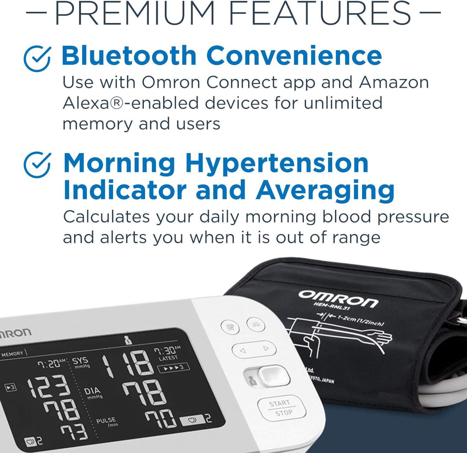 Omron 10 Series Wireless Wrist Blood Pressure Monitor