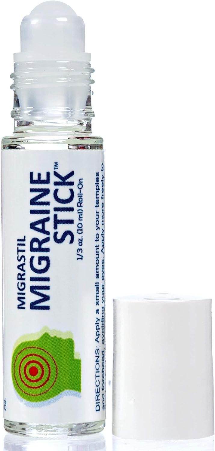 Basic Vigor Migraine Stick & Migrastil Migraine Relief Capsules Bundle