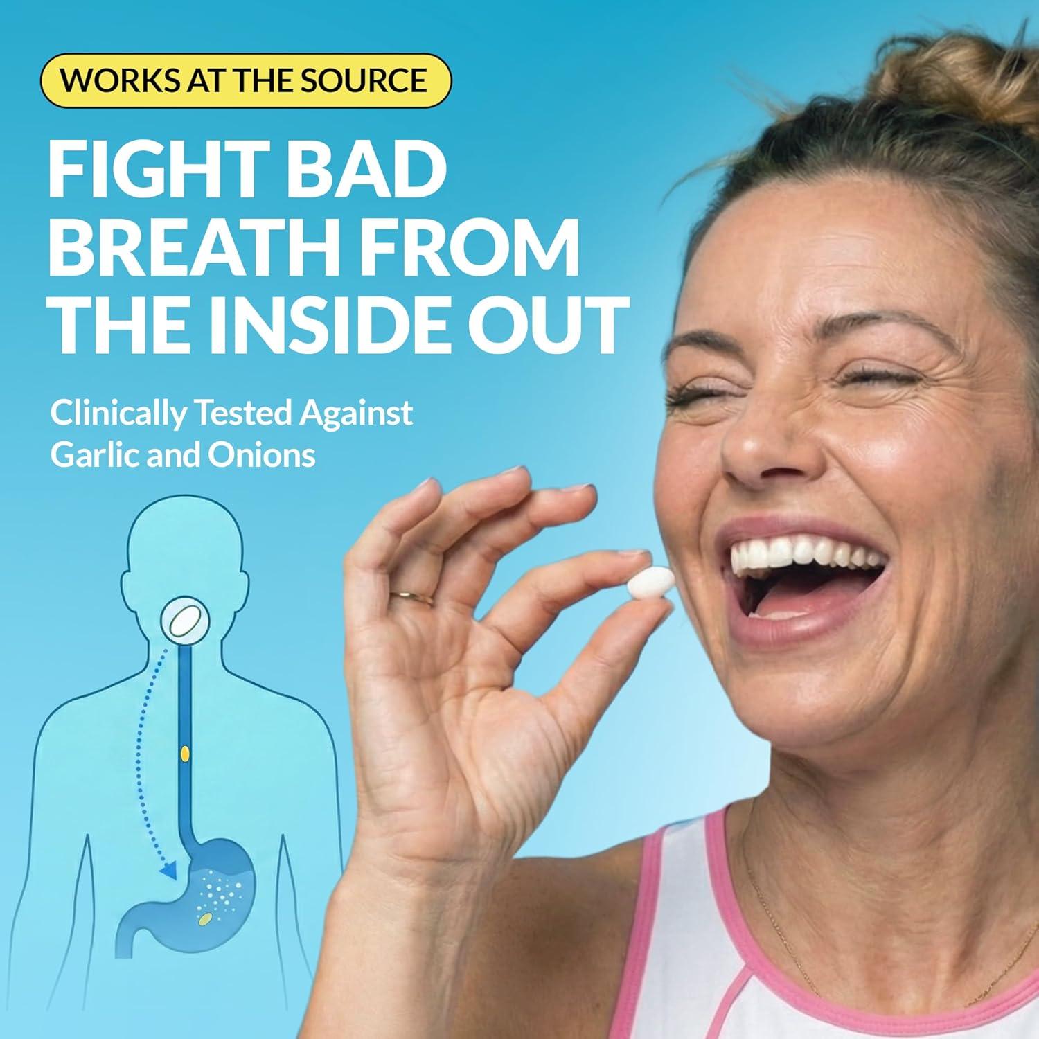 Zelmin's Minty Mouth Breath Freshener - 3 Pack, Long Lasting Bad