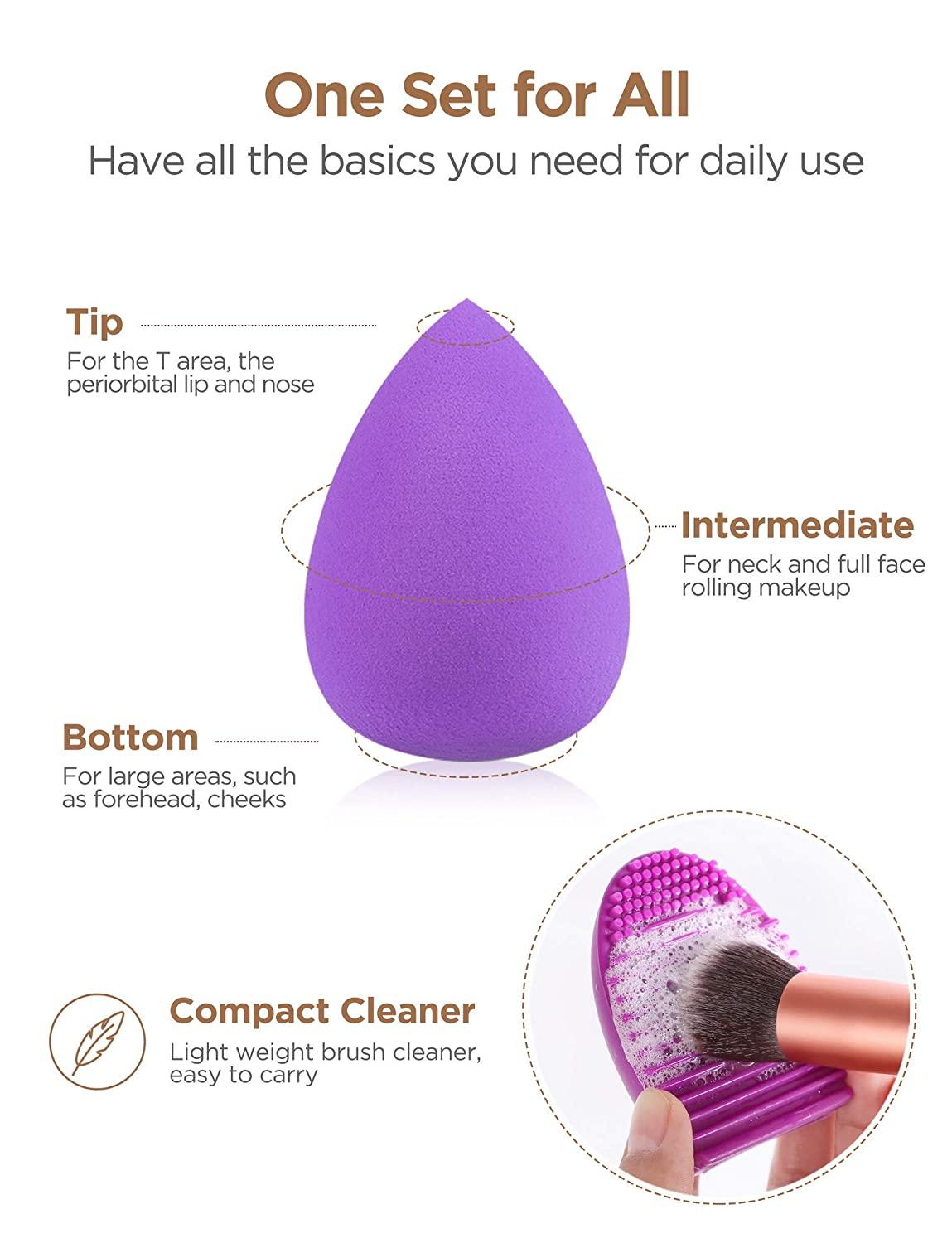 Royal Care Cosmetics Brush Egg - Makeup Brush Cleaning Tool