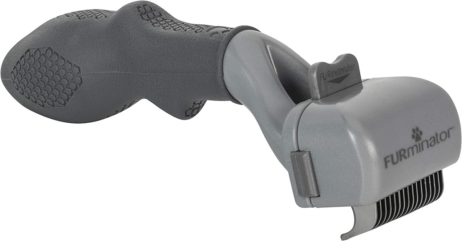 FURminator Adjustable Dematting Tool Gray Effective Pet Grooming Solution