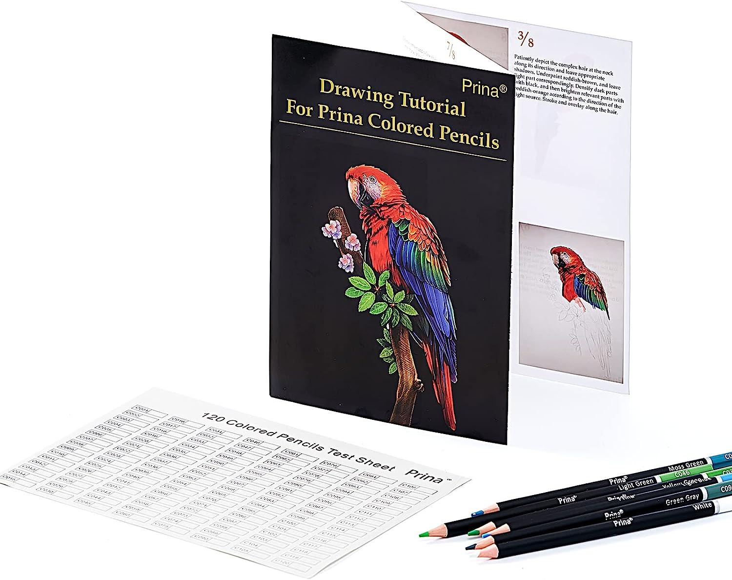 120-color Oil-based Colored Pencils Set For Art Drawing