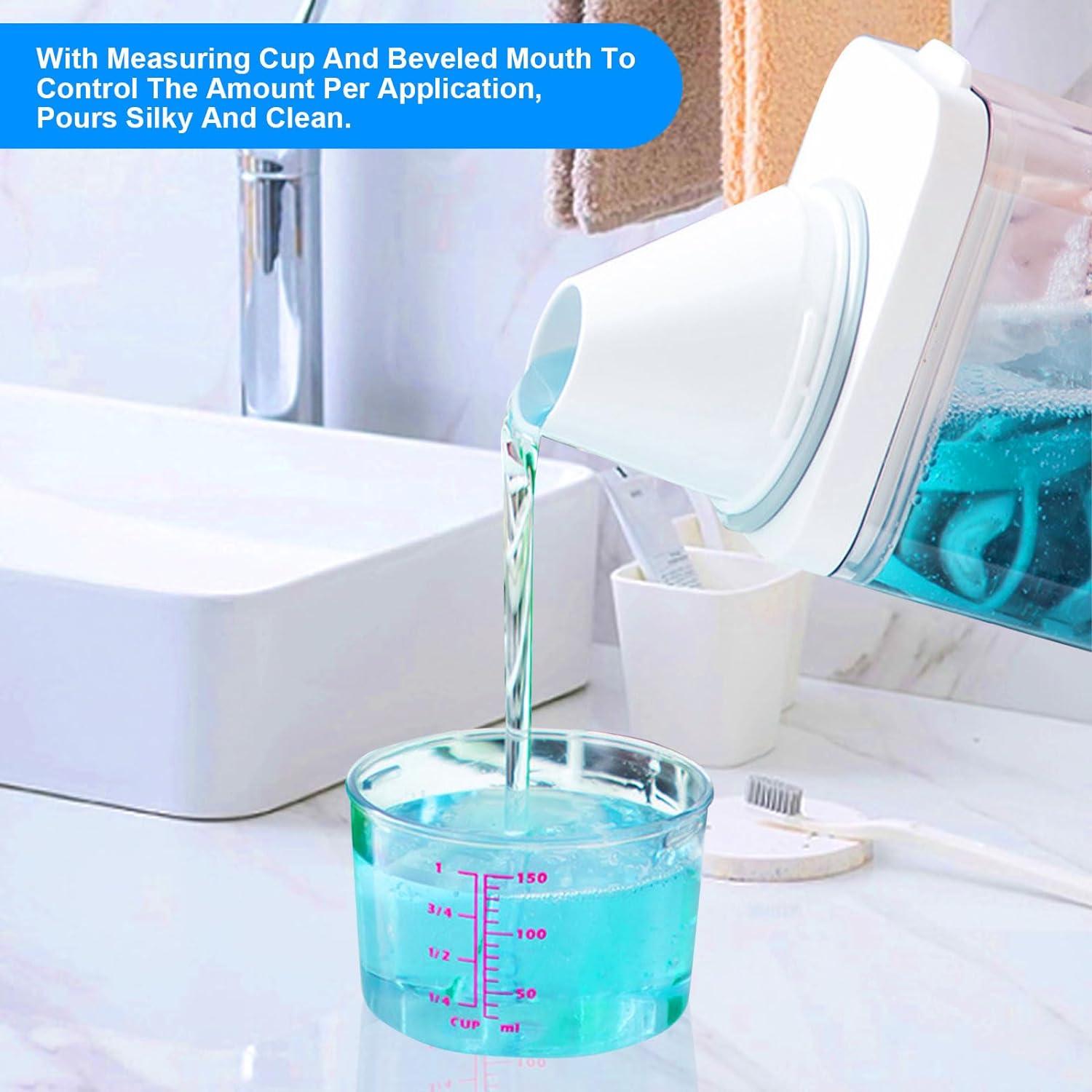 mumisuto 1100ml Laundry Detergent Storage Airtight Detergent Dispenser Laundry Powder Storage