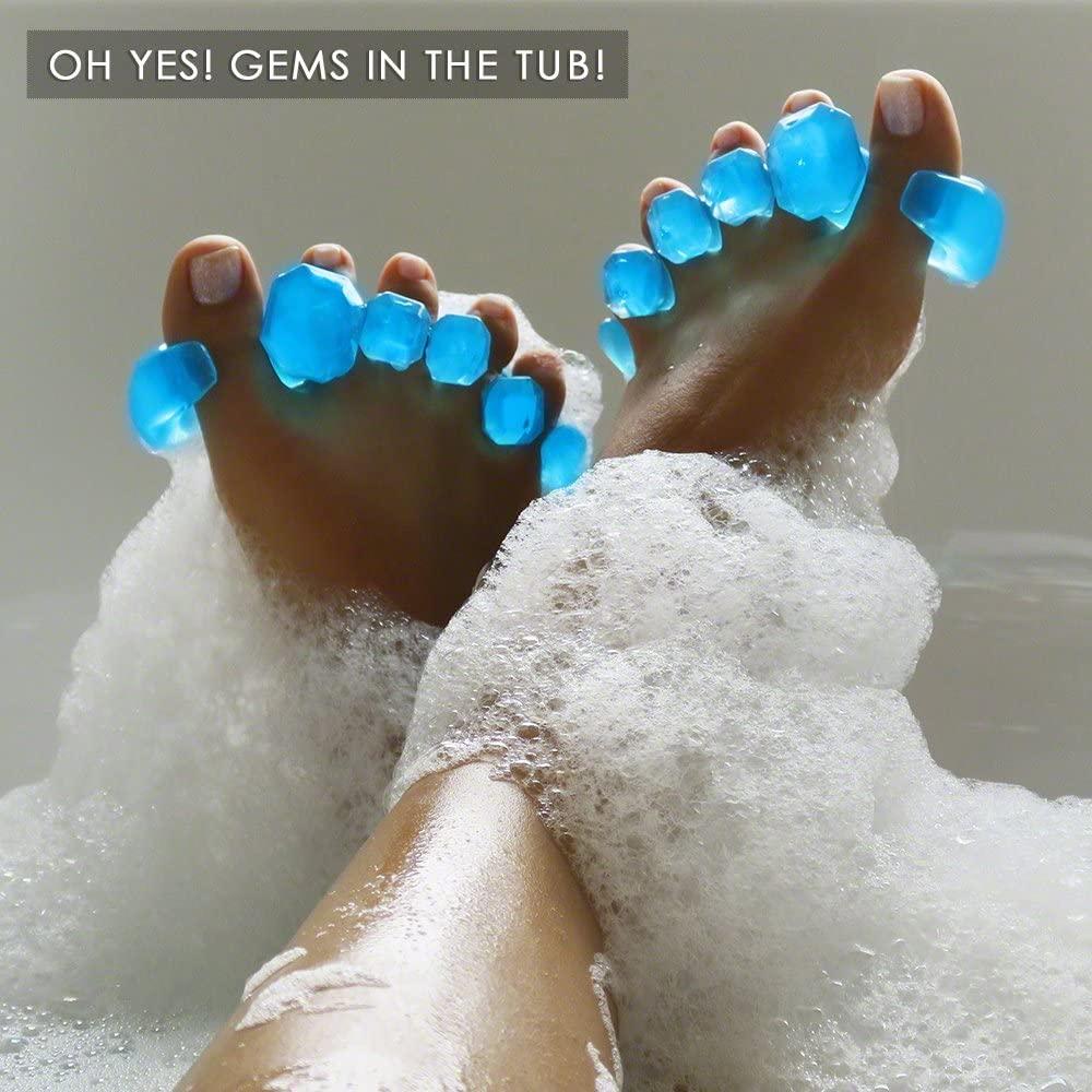 Yogatoes Gems: Gel Toe Stretcher & Toe Separator - Americas Choice For  Fighting Bunions, Hammer Toes, & More!--(wanan)