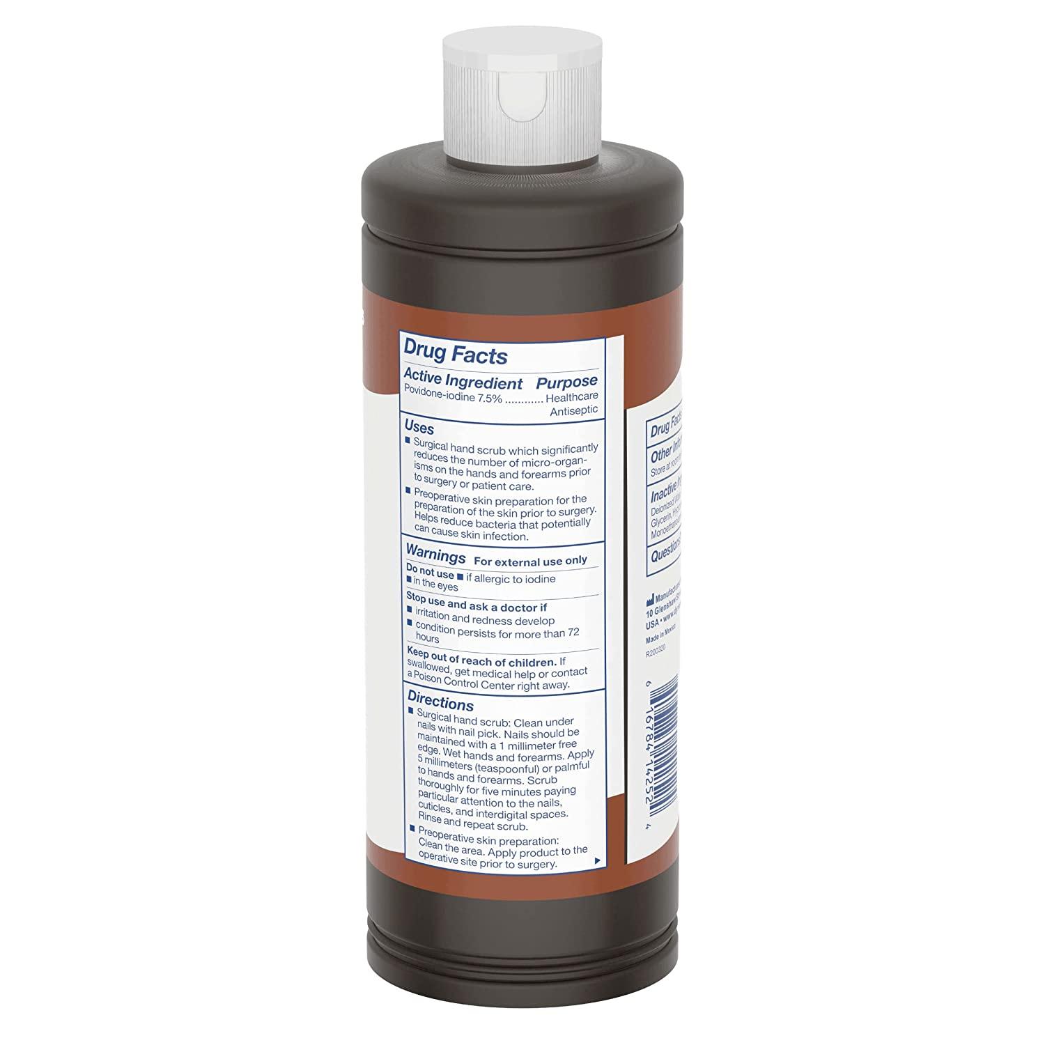Dynarex Povidone Iodine Scrub Solution 16 oz