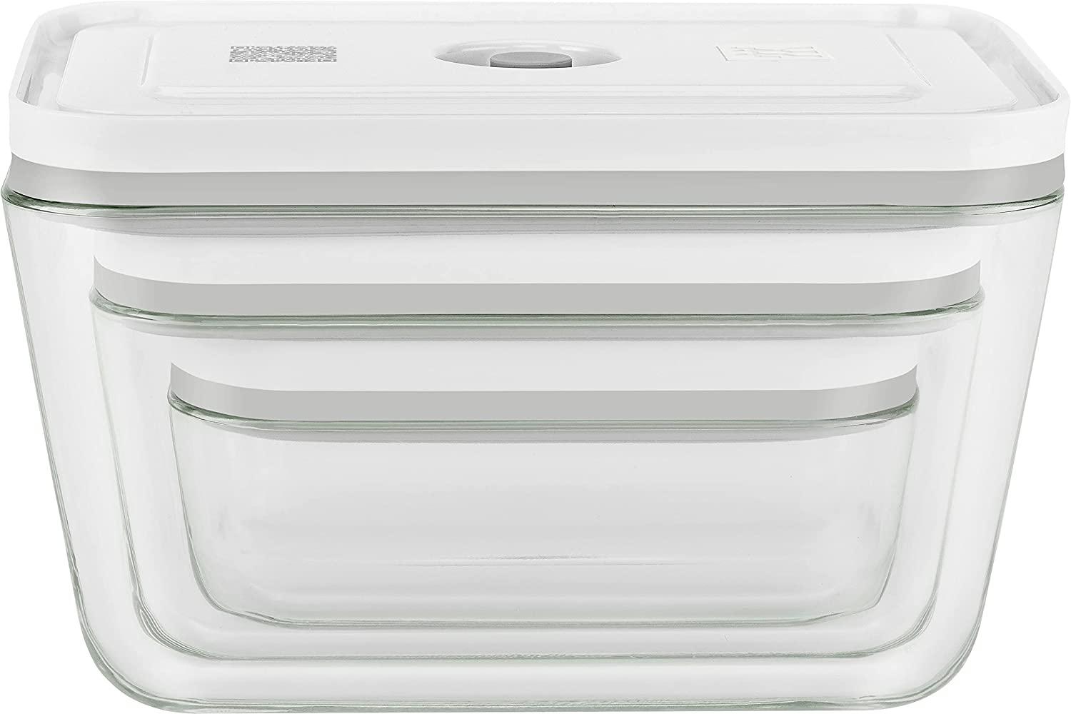 ZWILLING Fresh 3Pc Glass Food Storage Containers Meal Prep Assorted