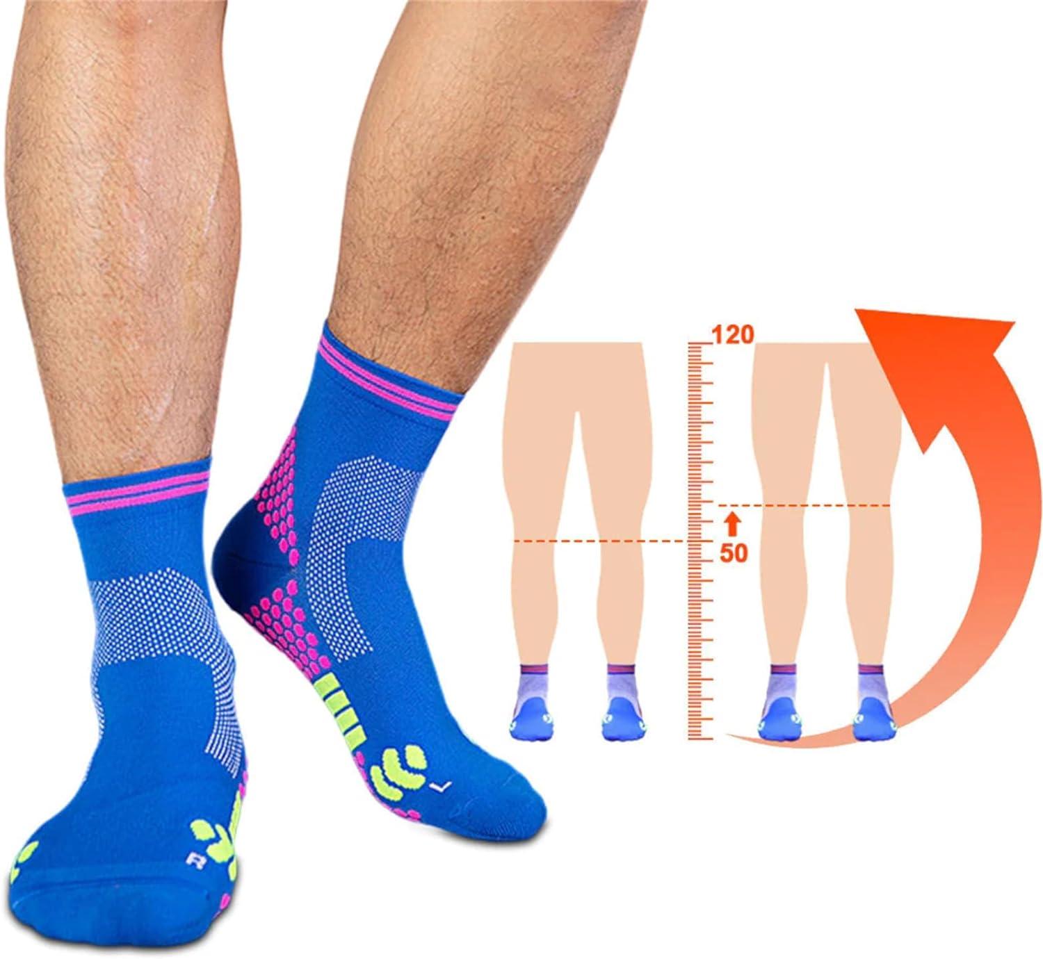 Far Infrared Tourmaline Dotted Cotton Blend Socks