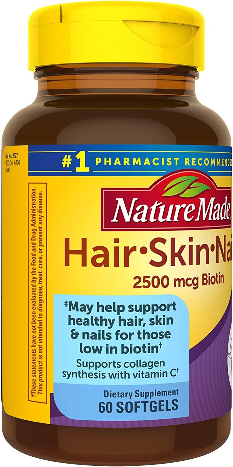 H-E-B Vitamins Hair Skin & Nails Tablets - Shop Multivitamins at H-E-B