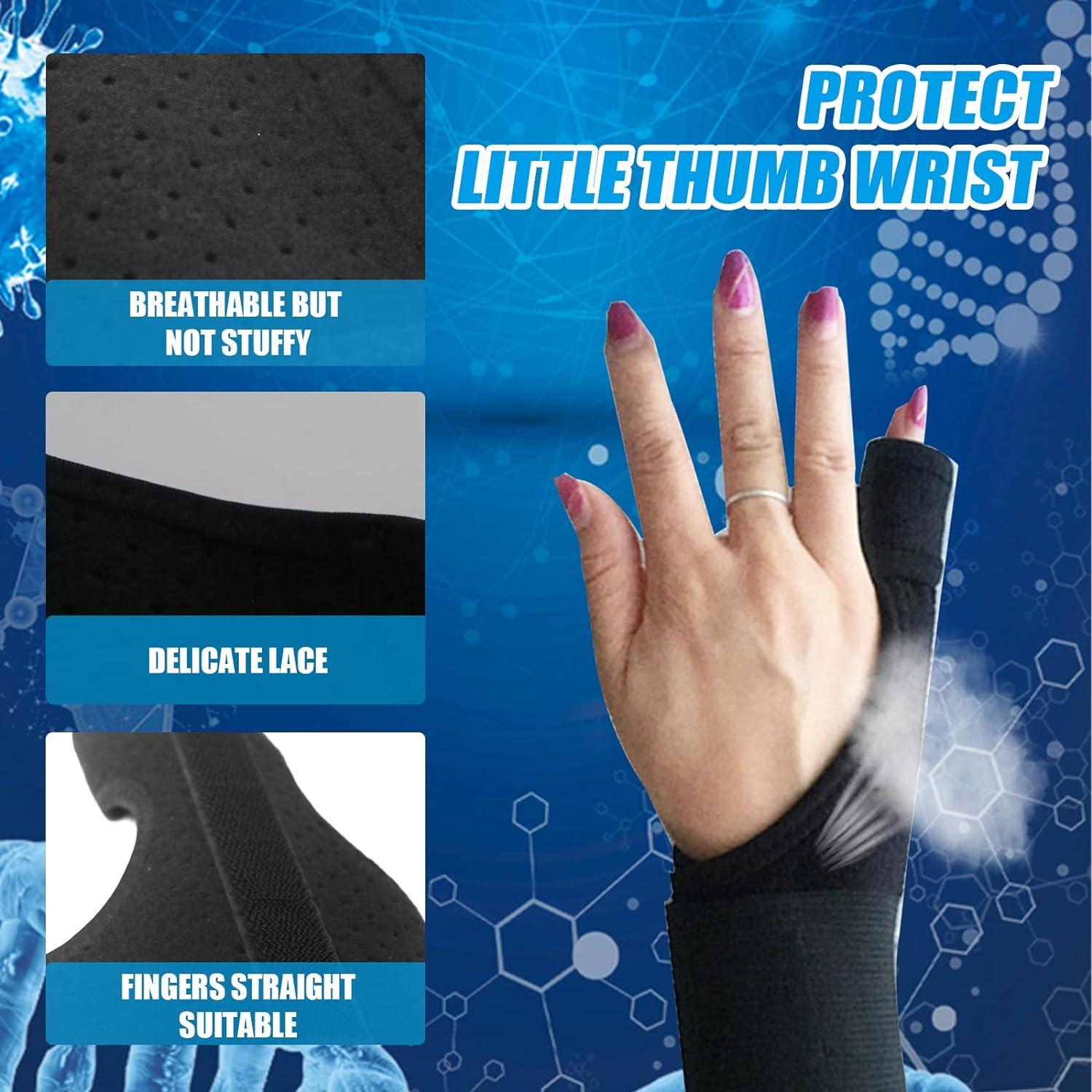 Jetisva Little Finger Splint Pinky Trigger Finger Splint for Arthritis