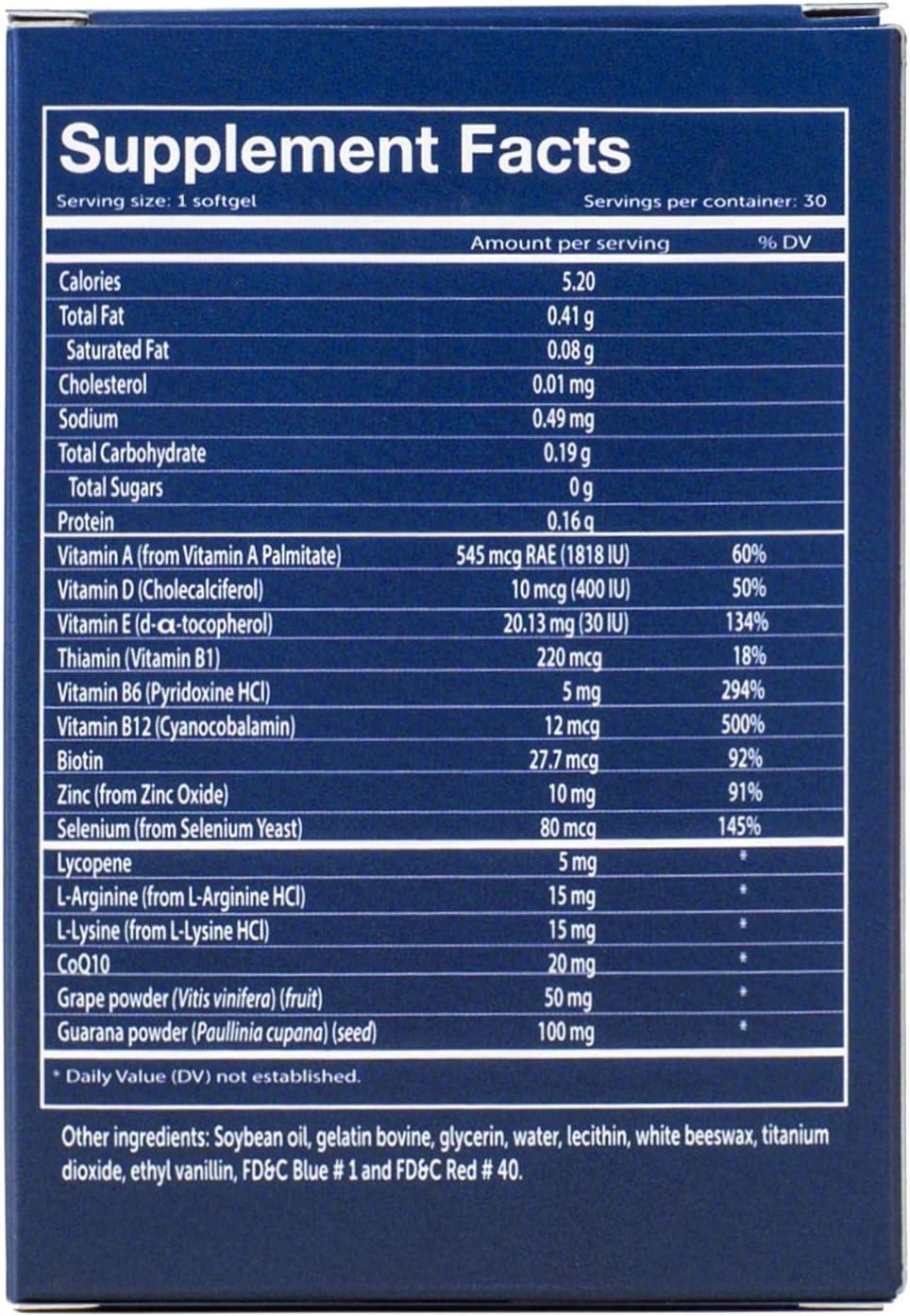 Vivioptal Protect For Men 30 Capsules Multivitamin & Multimineral