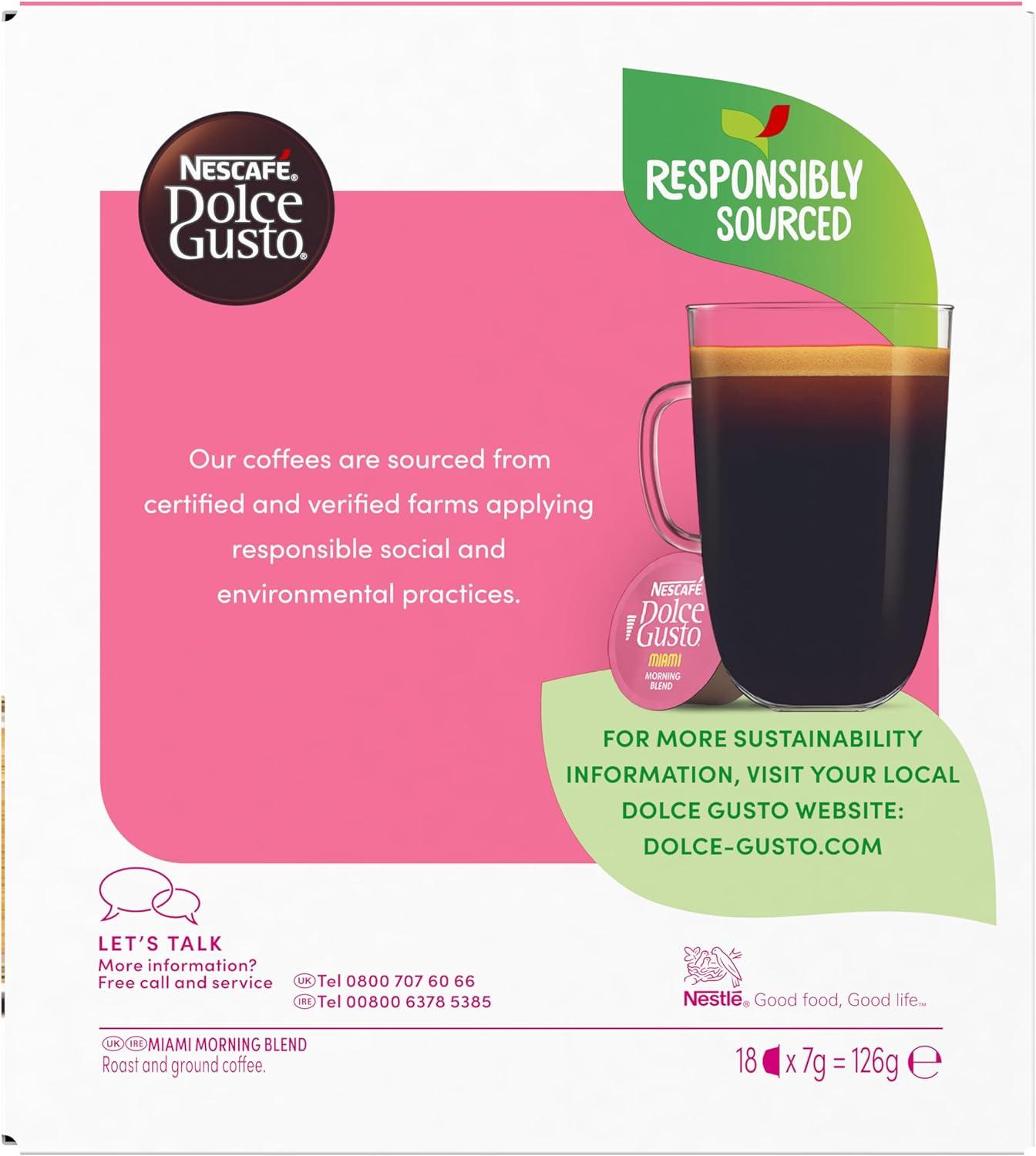 Morning Blend Dolce Gusto Capsules Review NESCAFE Dolce Gusto