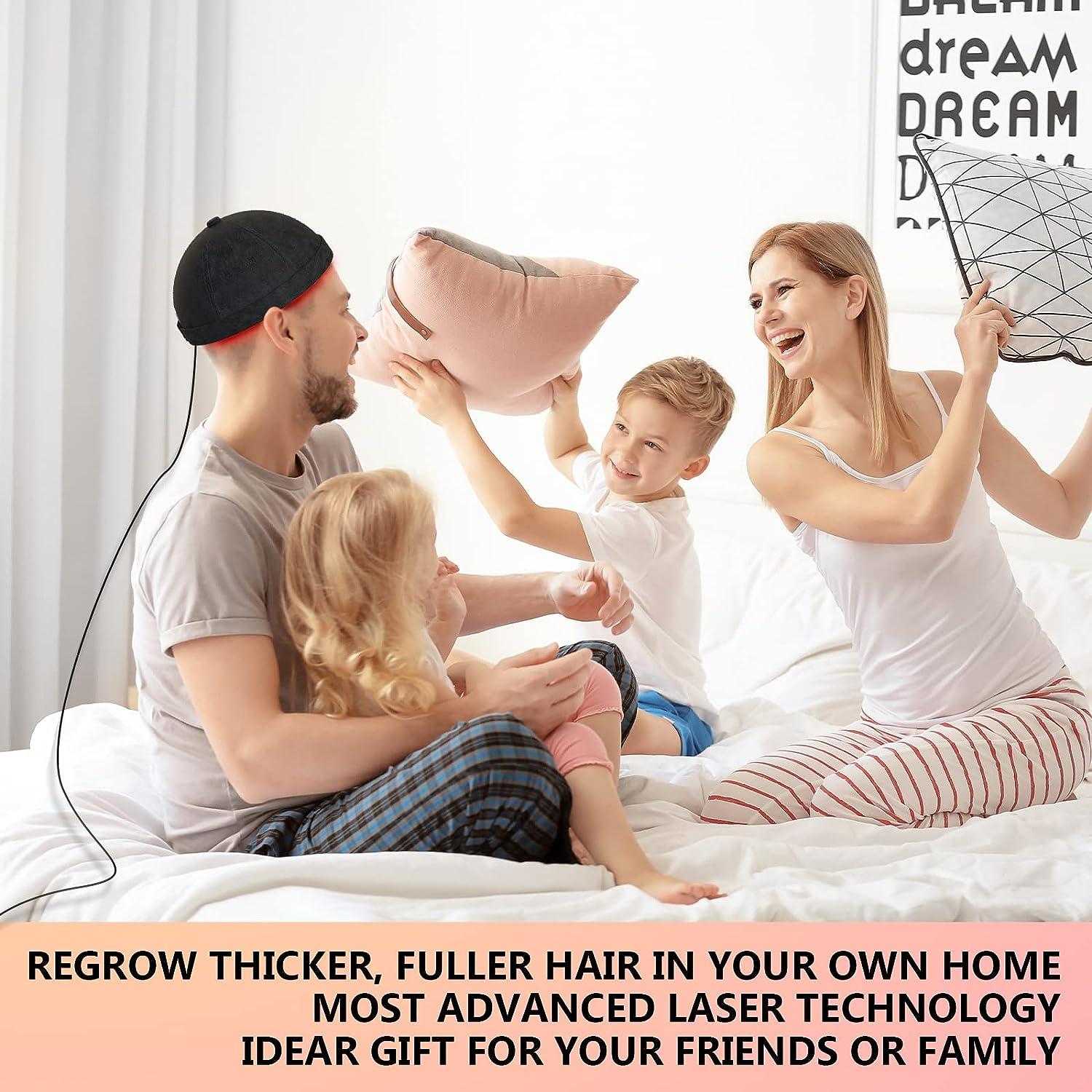 iKeener Laser Hair Regrowth Cap (FDA Cleared) Red & Blue Light Hair