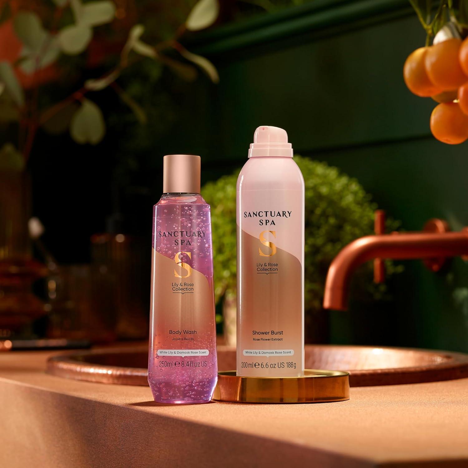 Sanctuary Spa Shower Burst: Lily & Rose - Relaxing and Refreshing Body ...
