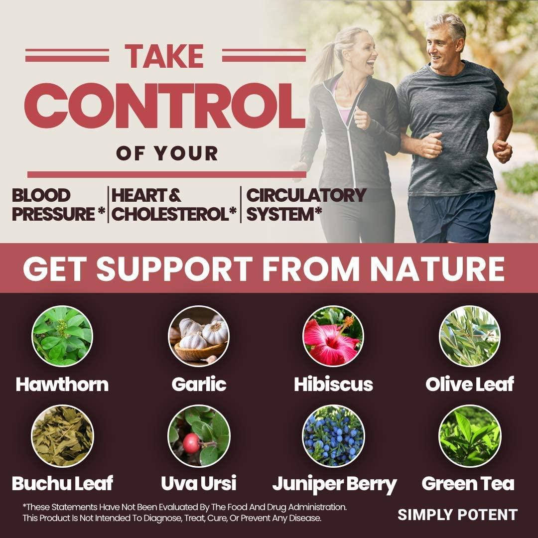 Blood Pressure Support Supplements 13 Vitamins & Herbs for Healthy