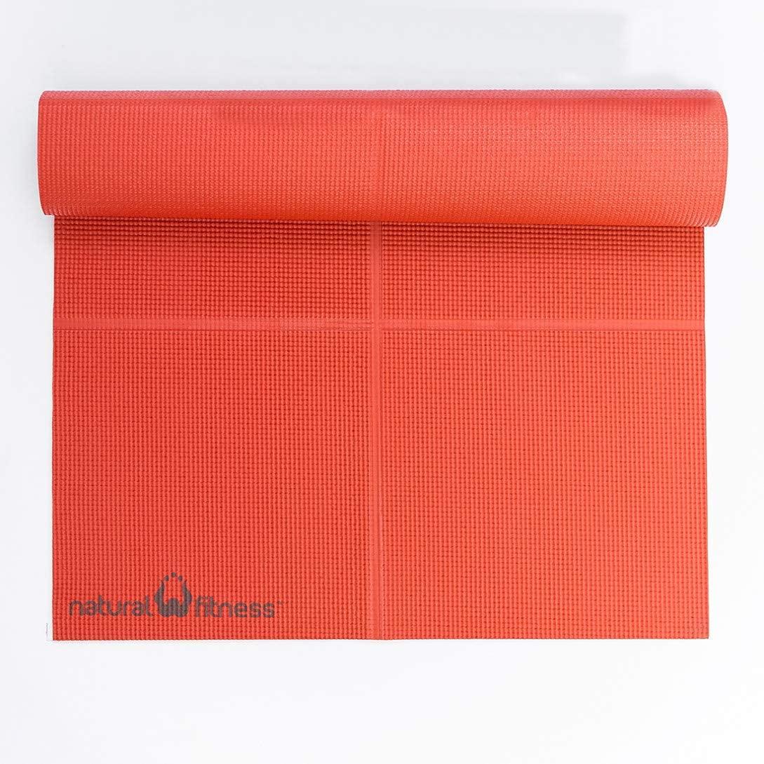 Natural fitness yoga mat best sale