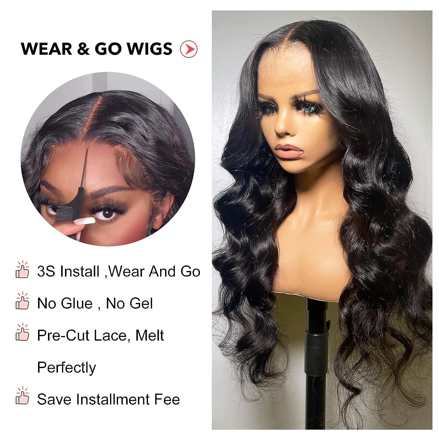 Glueless Wig Full Lace Wigs Install Front Wig Install Lace Wigs No