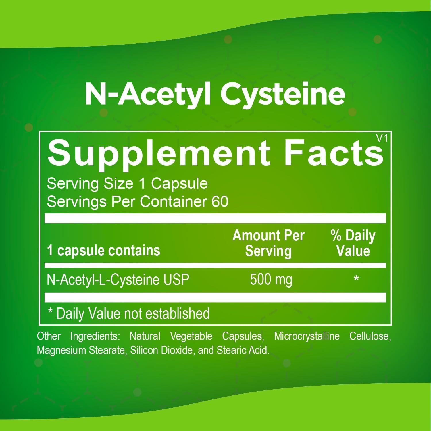 Micro Balance NAcetyl Cysteine Supplement Respiratory & Immune