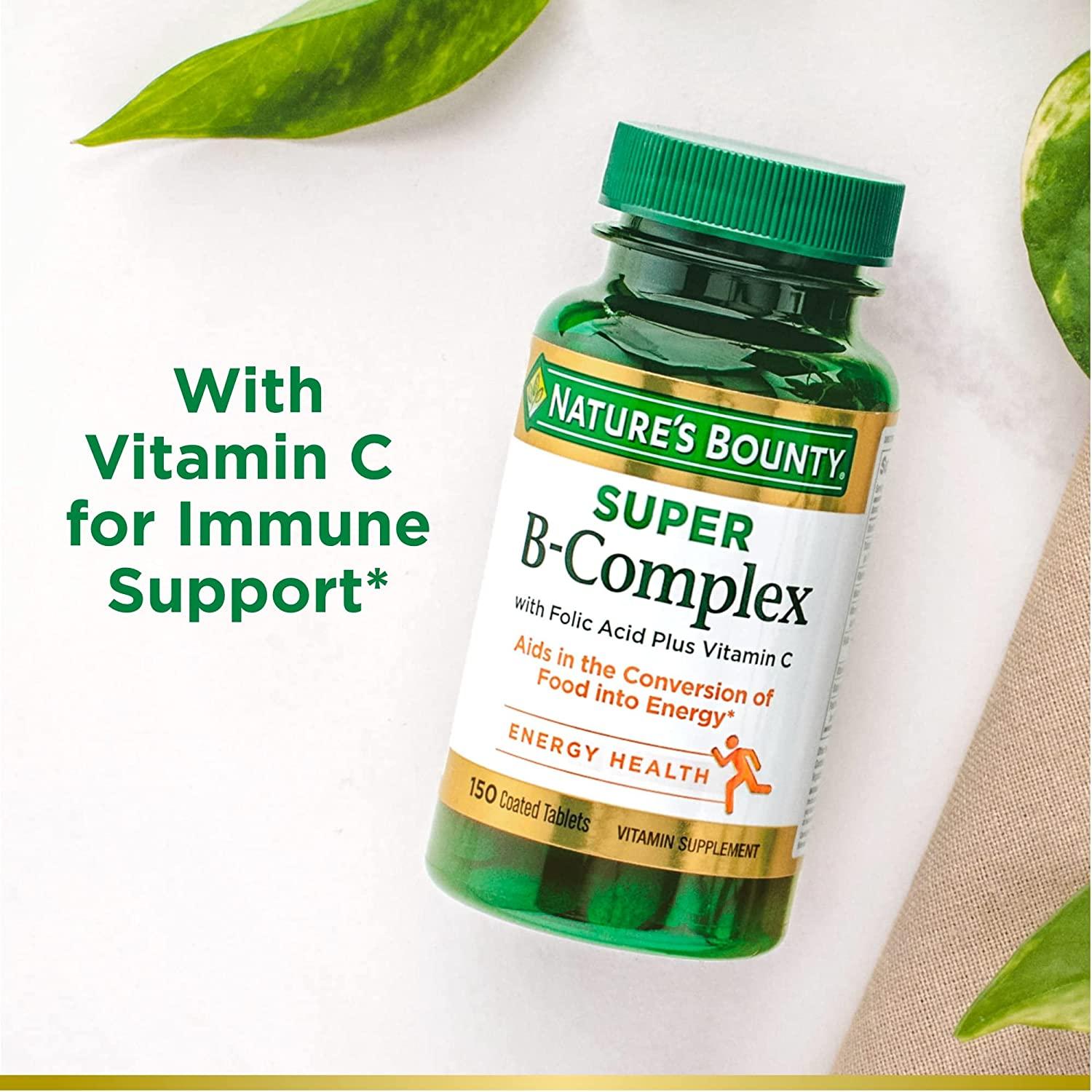 Nature's Bounty Super with Folic Acid & Vitamin C 150