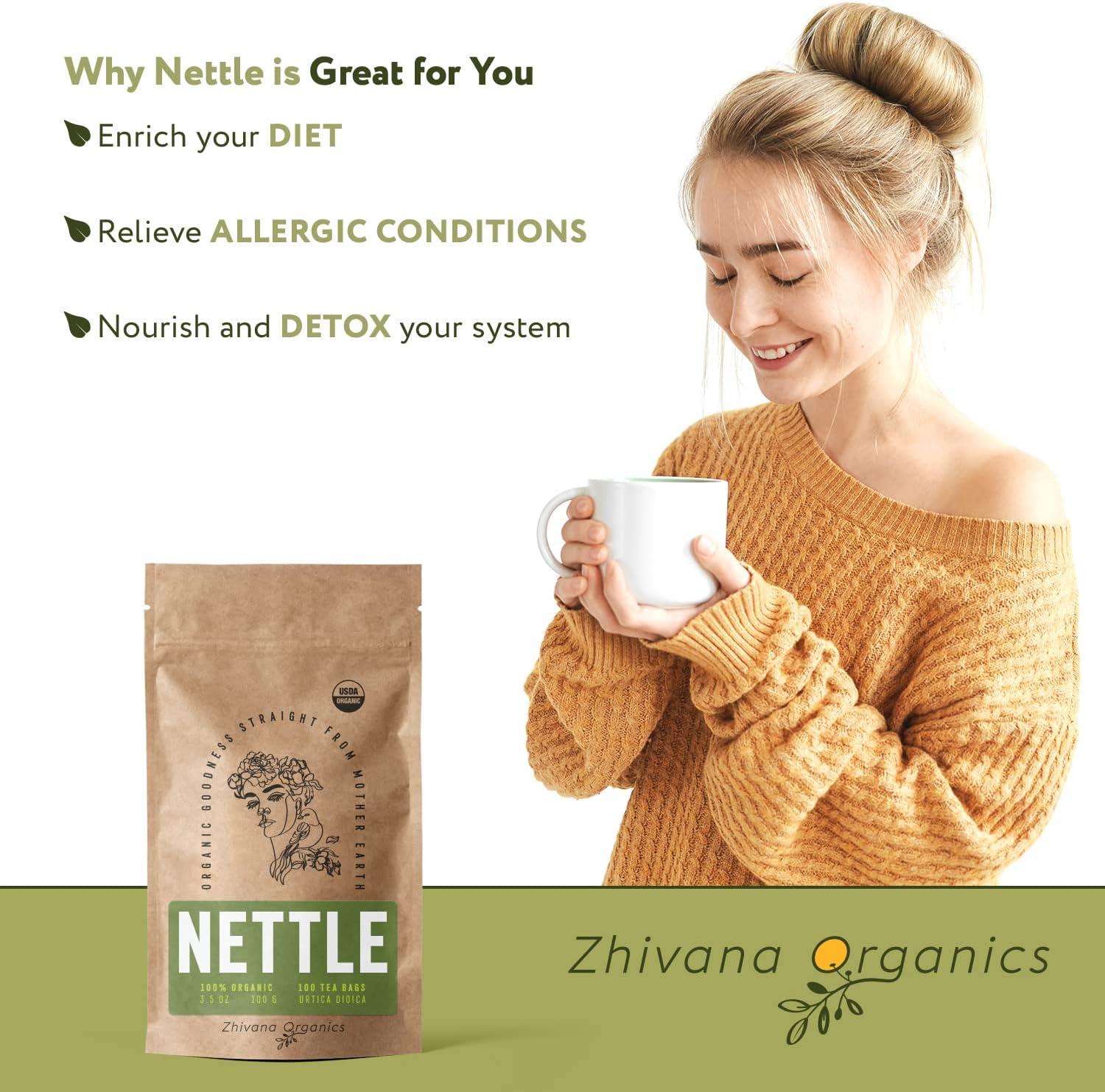 Stinging Nettle Tea Organic Nettles, Stinging Nettle Leaf, Ortiga