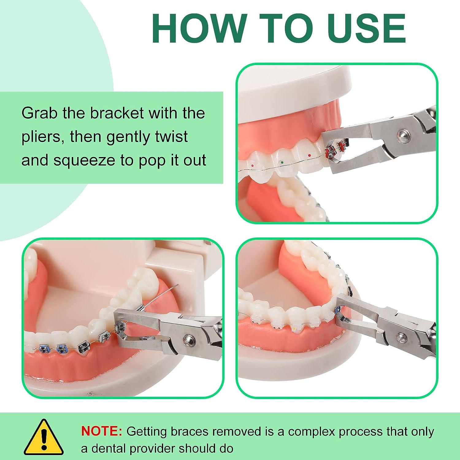 Anterior Bracket Removing Plier Braces Removal Tool kit Bracket Remover