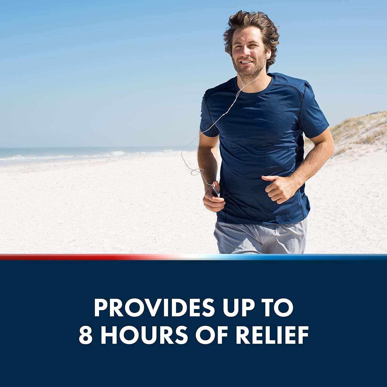 Advil Dual Action 8 Hour Pain Relief 144 Ct Caplets with Advil PM